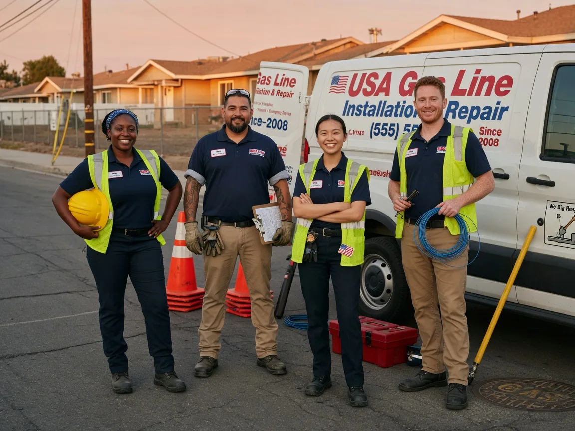 Gas Line Installation company in Vance, MS